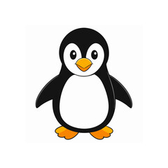 Fototapeta premium penguin vector illustration