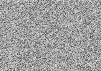 Full frame abstract speckled monochrome grainy surface texture