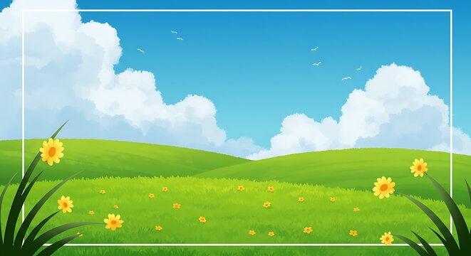 Sunlit Meadow's Embrace