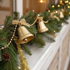 christmas tree with bells