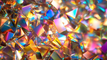 abstract background with confetti