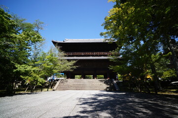京都、南禅寺の風景
