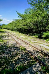 Obraz premium 京都、蹴上インクラインの風景