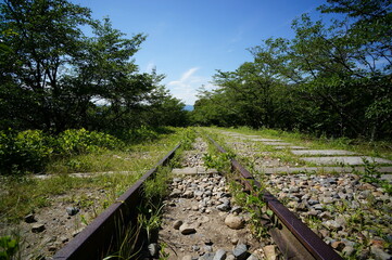 京都、蹴上インクラインの風景
