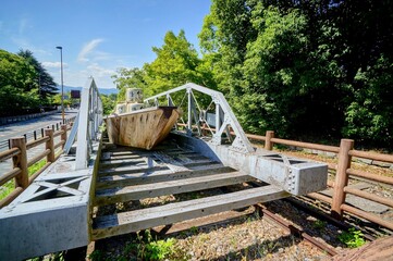京都、蹴上インクラインの風景