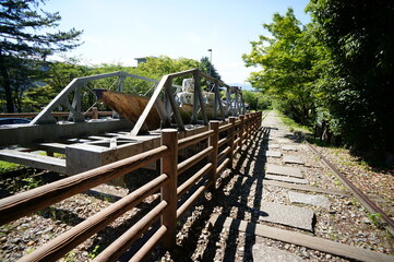 京都、蹴上インクラインの風景