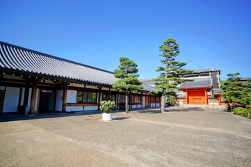 京都、三十三間堂の風景