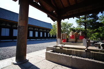 京都、三十三間堂の風景