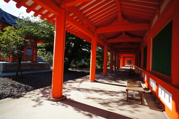 京都、三十三間堂の風景