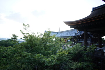 京都、清水寺の風景