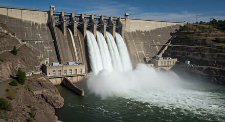 dam on the river