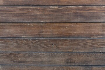 Rustic horizontal wood planks as design background