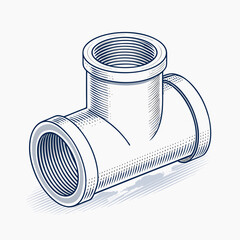 Featuring Create Bold Stroke Reducer Pipe Fitting Beautiful Premium Digital Asset