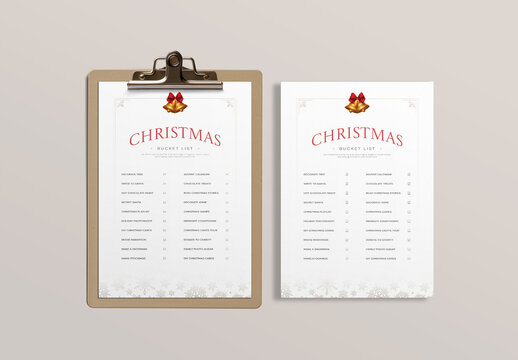Christmas Bucket List for Holiday Activity Checklist & Planning