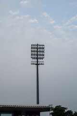 Cricket stadium flood lights poles at Delhi, India, Cricket Stadium Lights