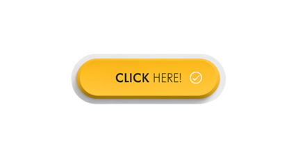 Click here button with a checkmark, encouraging user interaction and indicating confirmation isolated on transparent background
