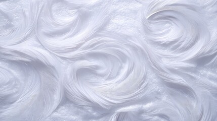 Obraz premium Abstract White Glitter Swirl Texture Background