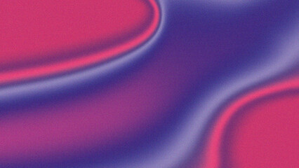 Abstract Grainy Gradient Background with Pink and Purple Waves