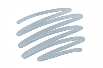 Soft blue pastel scribble creating textured graphic element against transparent backdrop