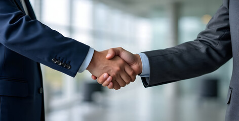 business people shaking hands