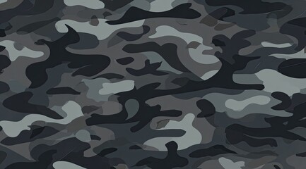 Gray and black camouflage pattern