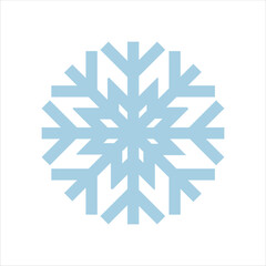 Snow Icon Vector Flat Illustration