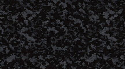 Dark gray camouflage pattern on a black background