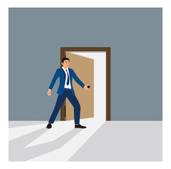 Obraz premium Entrepreneurs find new opportunities and jobs for a bright future.