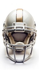 Fototapeta premium Football helmets on white background