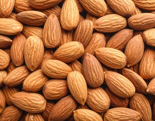 Fototapeta premium close-up of almonds background