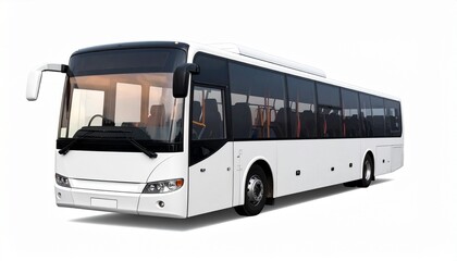 bus isolated on white