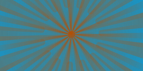 Obraz premium Radiating red orange lavender burst background. red orange background with white sun ray. Pattern of starburst. Abstract ultra red texture with light of sunburst. Pink retro striped background. 