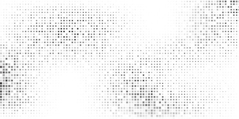 Rectangle abstract halftone gradient texture. Vanishing polka dot simple abstract modern design