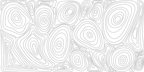 Abstract Topographic Wavy Line Background, Contour Terrain Pattern Design