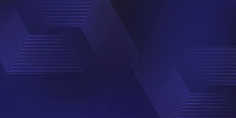 Design gradient lines hexagon pattern. Futuristic technology concept simple abstract modern