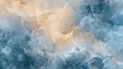 Obraz premium Abstract serene texture painting with tranquil colors