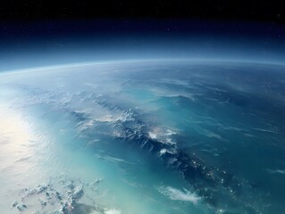 Earth From Space Aerial View