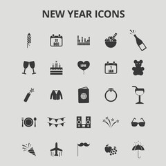 New year icons