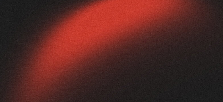 Abstract image showing a gradient from red to black with textured surface isolated on transparent background