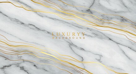 Obraz premium Golden Veins of Serenity