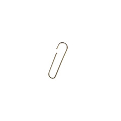 Small Gold Metal Paper Clip