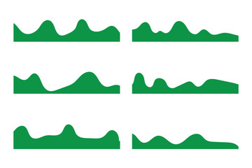 Wave shape certificate vector header. Luxury curved border design, cover cover. Abstract divider for banner footer. Website separator for flyer, ribbon pattern bottom page frame in eps 10.