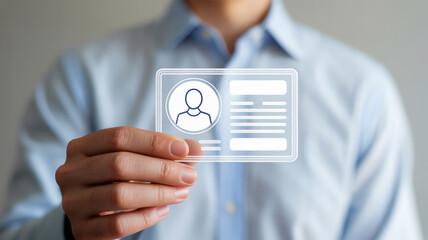 Identity verification and access control concept for security and digital identity management system