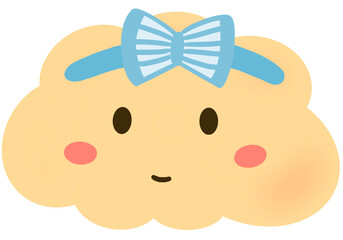 Happy Yellow clouds - procreate - ThainB