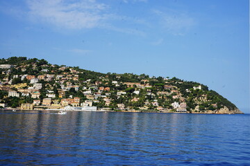 View from the sea of Porto Santo Stefano, Tuscany, Italy