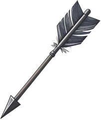 Black Arrow Illustration
