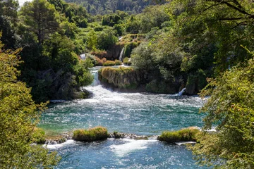 Gardinen Natur Watervallen van Krka in Dalmatië, Kroatië  © ArieStormFotografie