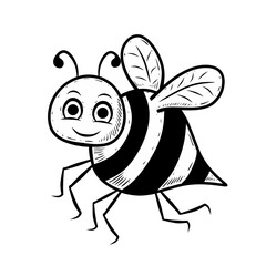 Sketch of bee