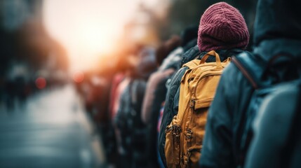 Education transitions symbolize opportunity, where moving between schools fosters resilience, learning, and stronger social connections.