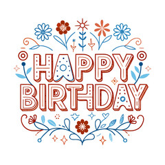 minimal-style--pastel-background--clean-font---happy Birthday